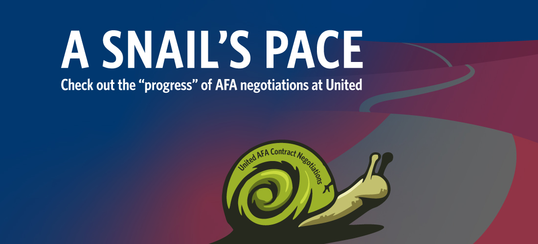 AFA contract negotiations move at a snail's pace
